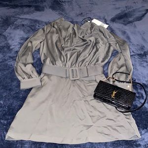 ZARA Silk Mini Dress